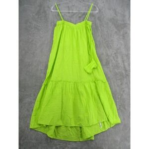 Anthropologie Dress Womens Small Midi Tiered Boho Flowy Cotton Removable Straps